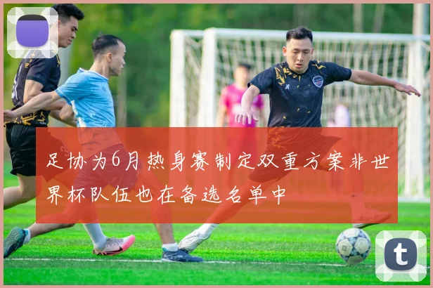 足协为6月热身赛制定双重方案非世界杯队伍也在备选名单中