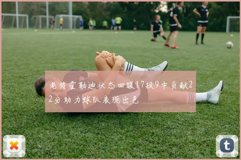 老将霍勒迪状态回暖17投9中贡献22分助力球队表现出色